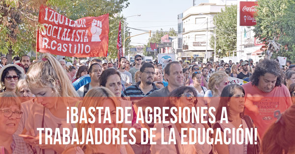 BASTA DE AGRESIONES A LOS PROFESIONES DE LA EDUCACION