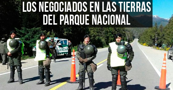 Los negociados en las tierra del parque nacional