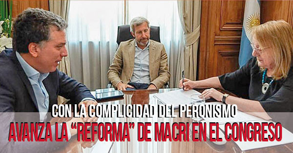avanza la reforma de macri en el congreso