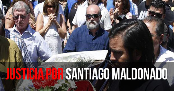 justicia por santiago maldonado