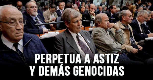 Fueron condenados a perpetua Alfredo Astiz, Jorge “Tigre” Acosta, Guillermo Suárez Mason y Ricardo Miguel Cavallo entre otros represores.