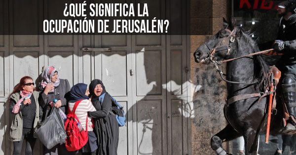 que significa la ocupacion de jerusalen Ahmed gharabli photojournalist at AFP