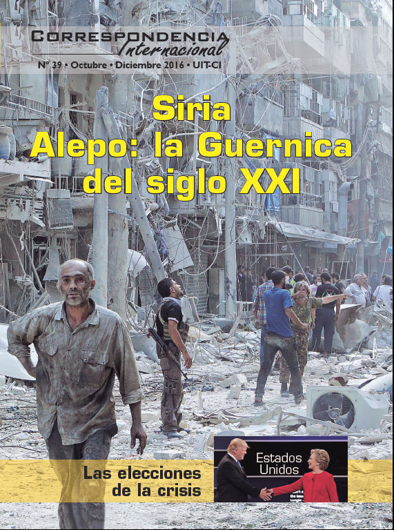 Ya está para nuestros lectores el número 39 de la revista internacional que editamos desde la UIT-CI.