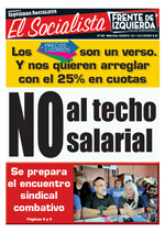 Periódico El Socialista N°262 - 19 de Febrero de 2014 - Izquierda Socialista