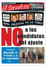 Periódico El Socialista N°298 - 26 de Agosto de 2015 - Izquierda Socialista