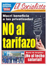 Periódico El Socialista N°307 - 3 de Febrero de 2016 - Izquierda Socialista