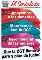 Tapa de la edici&oacute;n N&deg;341 de nuestro peri&oacute;dico El Socialista - 1 de marzo de 2017