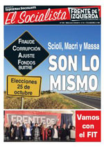Periódico El Socialista N°300 - 23 de Septiembre de 2015 - Izquierda Socialista