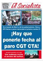 Periódico El Socialista N°327 - 21 de Septiembre de 2016 - Izquierda Socialista