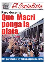 Tapa de la edici&oacute;n N&deg;343 de nuestro peri&oacute;dico El Socialista - 22 de marzo de 2017