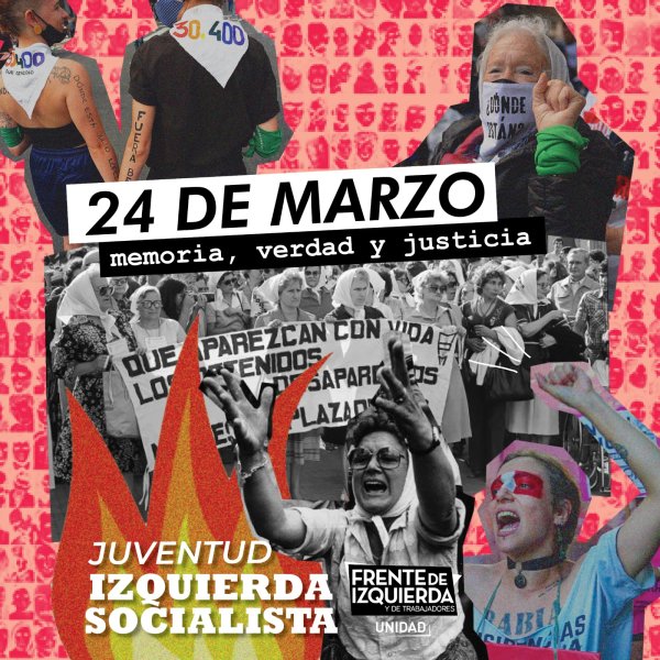 24 de marzo: memoria, verdad y justicia