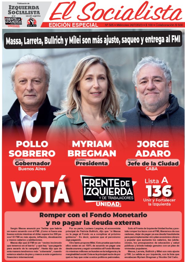 El Socialista N° 565