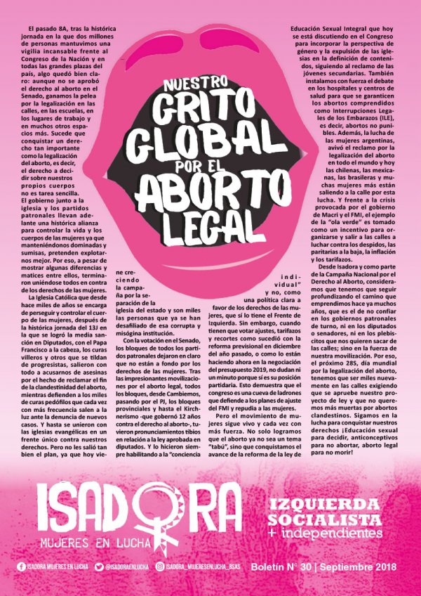 ISADORA N° 30