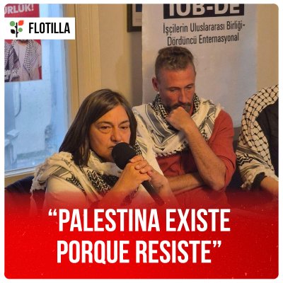 “Palestina existe porque resiste”