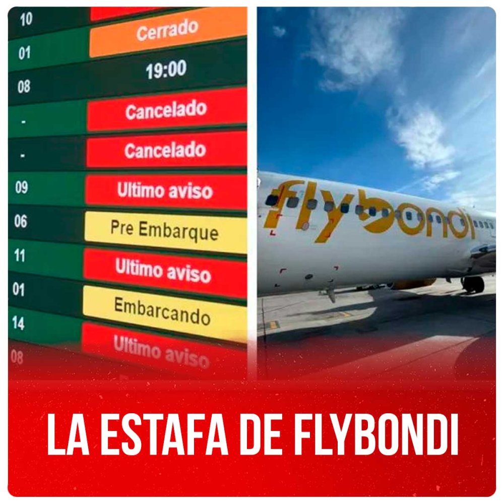 La estafa de Flybondi