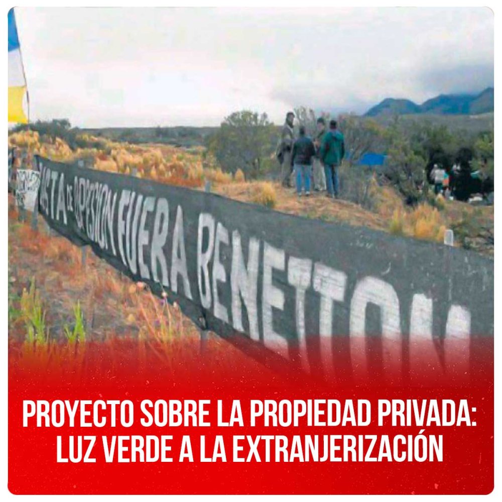 Proyecto sobre la propiedad privada: luz verde a la extranjerización