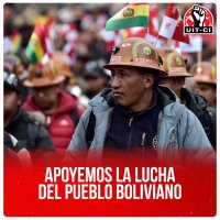 Apoyemos la lucha del pueblo boliviano