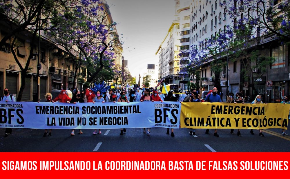 Sigamos impulsando la coordinadora Basta de Falsas Soluciones