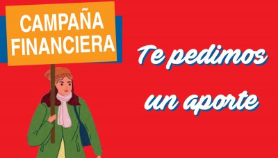 Campaña financiera: Te pedimos un aporte