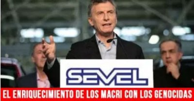 El enriquecimiento de los Macri con los genocidas