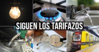Siguen los tarifazos