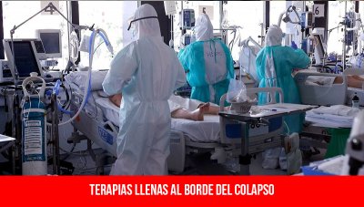 Terapias llenas al borde del colapso