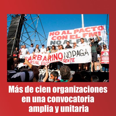 Más de cien organizaciones en una convocatoria amplia y unitaria