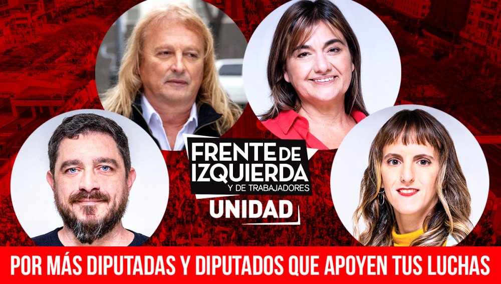 Por más diputadas y diputados que apoyen tus luchas