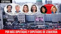 Por más diputadas y diputados de izquierda