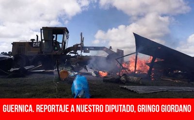 Guernica. Reportaje a nuestro diputado, Gringo Giordano