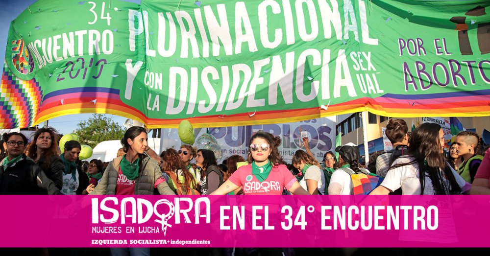 Isadora en el 34° Encuentro