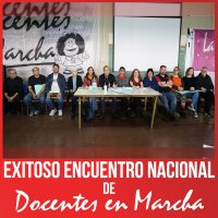 Exitoso Encuentro Nacional de Docentes en Marcha