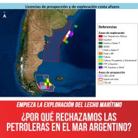 Empieza la exploración del lecho marítimo / ¿Por qué rechazamos las petroleras en el Mar Argentino?