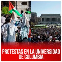 Protestas en la Universidad de Columbia