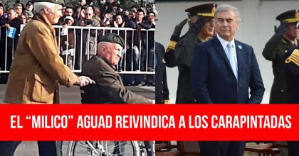 El “milico” Aguad reivindica a los carapintadas