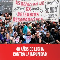 40 años de lucha contra la impunidad