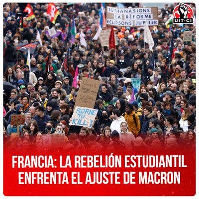 Francia: La rebelión estudiantil enfrenta el ajuste de Macron