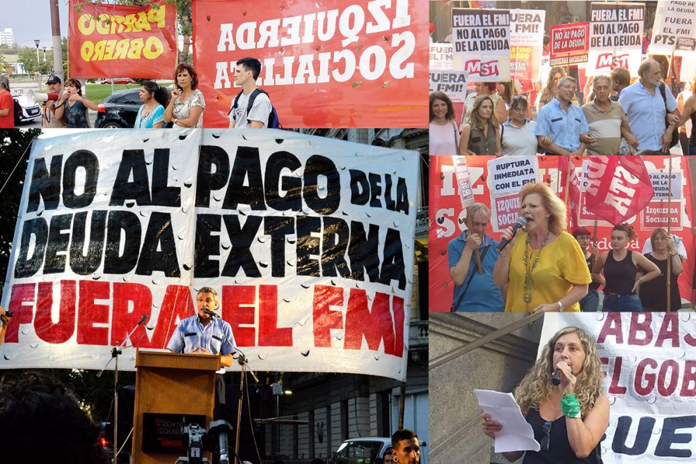 Actos del Frente de Izquierda Unidad