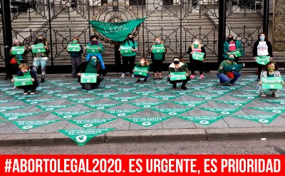 #AbortoLegal2020. Es urgente, es prioridad