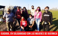 Isadora, en solidaridad con las mujeres de Guernica
