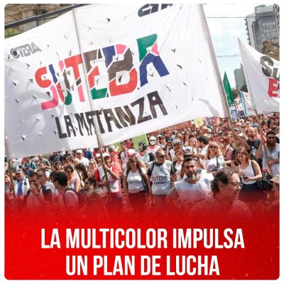 La Multicolor impulsa un plan de lucha