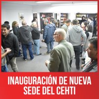 Inauguración de nueva sede del CEHTI