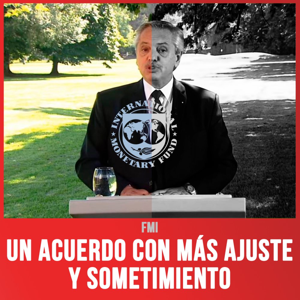 FMI / Un acuerdo con más ajuste y sometimiento