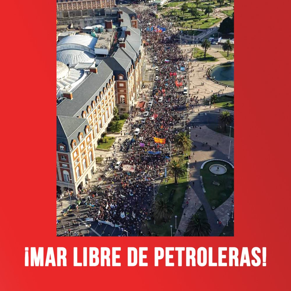 ¡Mar libre de petroleras!