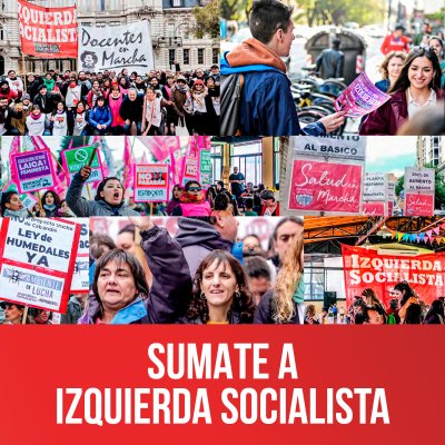 Sumate a Izquierda Socialista