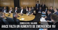 Consejo del Salario: ¡Hace falta un aumento de emergencia ya!