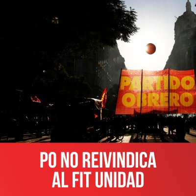 PO no reivindica al FIT Unidad