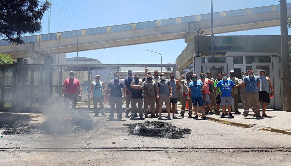 ¡Viva la huelga de los aceiteros!