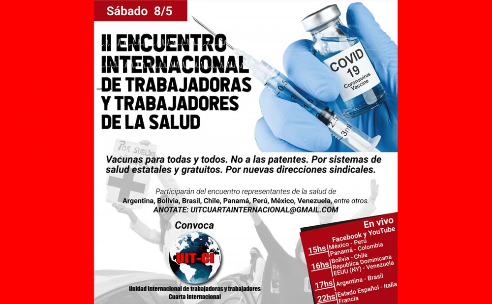 8/5 - II Encuentro Internacional de Trabajadoras y Trabajadores de la Salud