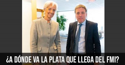 ¿A dónde va la plata que llega del FMI?